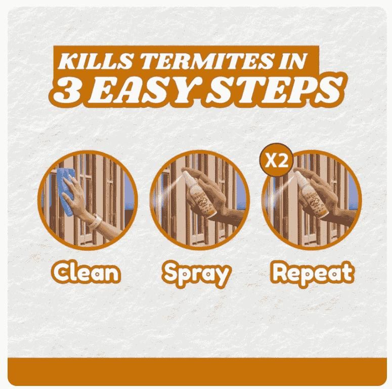 Termite Killer Spray Effective Solution for Your Home Pack of 3