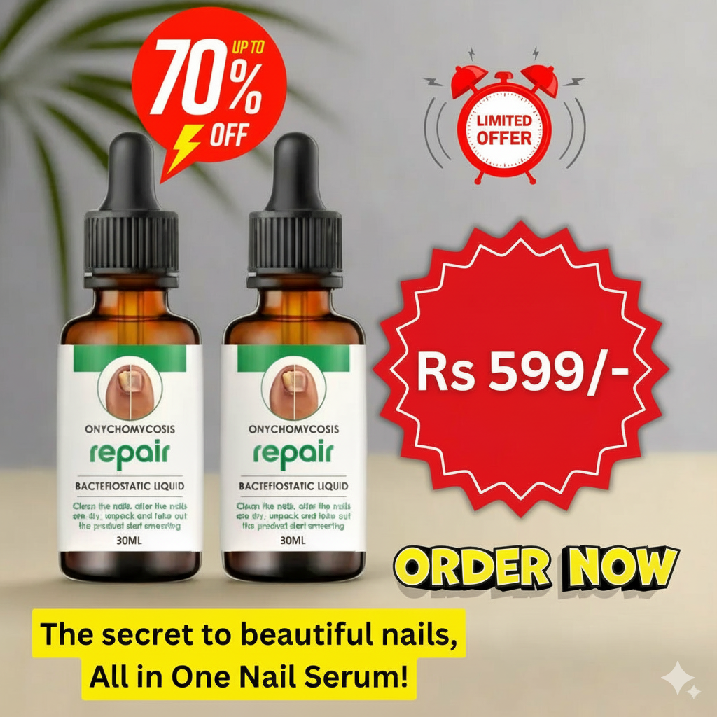 Pure Nail Growth & Repair Serum 🔥 70% Off Sale🔥( Buy 1 Get 1 Free)