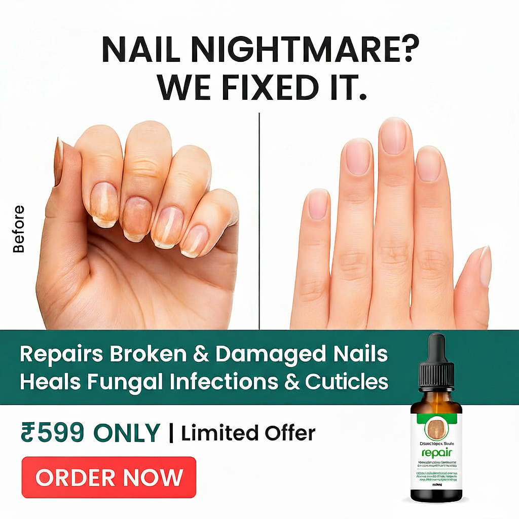 Pure Nail Growth & Repair Serum 🔥 70% Off Sale🔥( Buy 1 Get 1 Free)