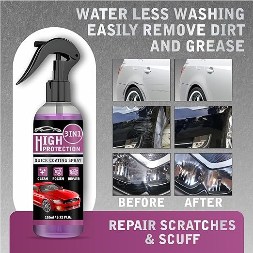 10x More Powerful Car Coating Spray | Buy 1 Get 1 Free🔥